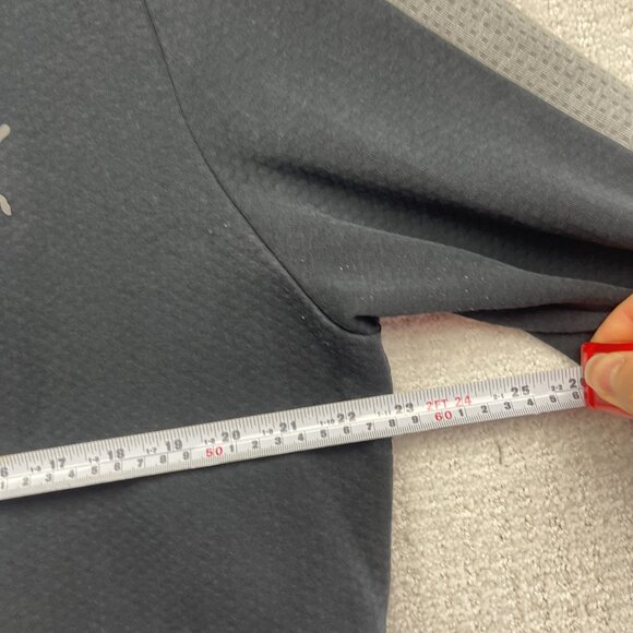 Puma Classics Tech Fleece Full Zip Long Sleeve Jacket Mens Sz XL Black / Grey ** - Picture 11 of 16